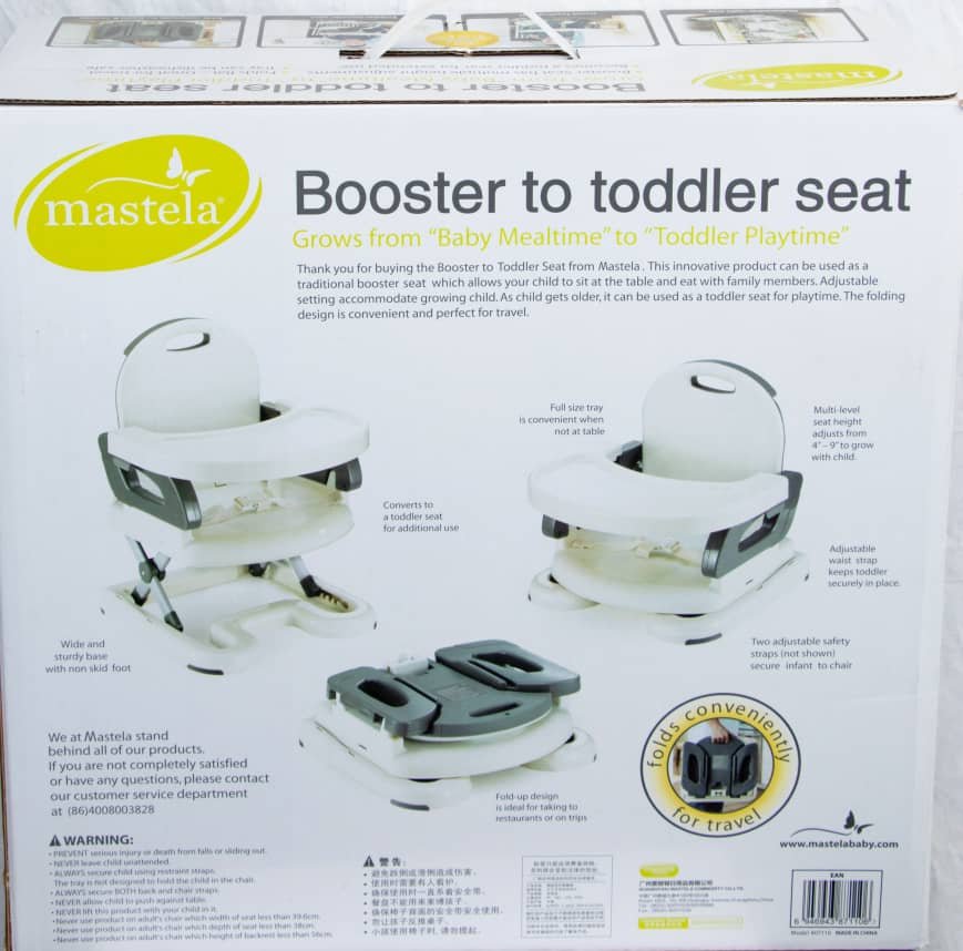 Booster to Toddler seat (MASTELA)