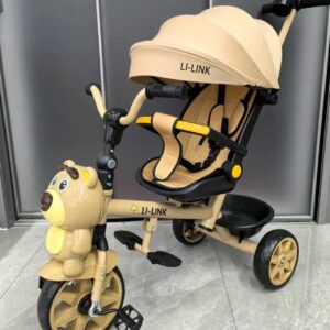Lilink Fashionable Tricycle For Kids With Cover and Handle